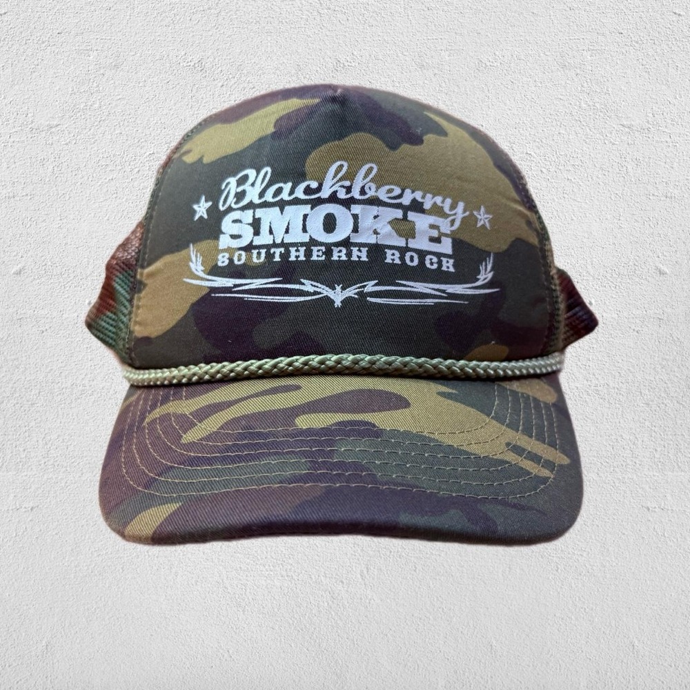 Blackberry Smoke Southern‎ Rock Camo Rope Trucker Hat